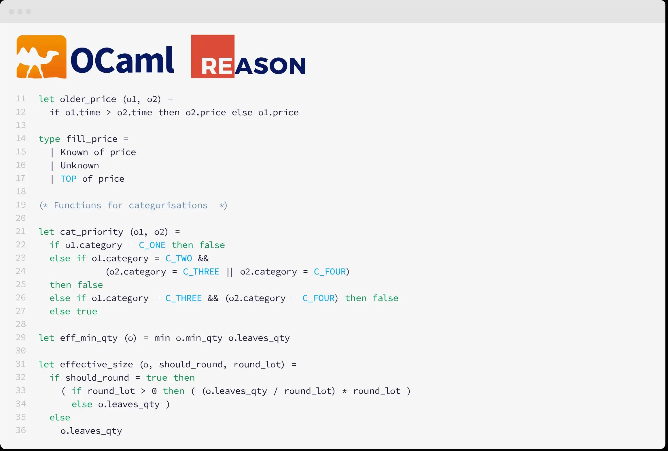 Modern interface languages